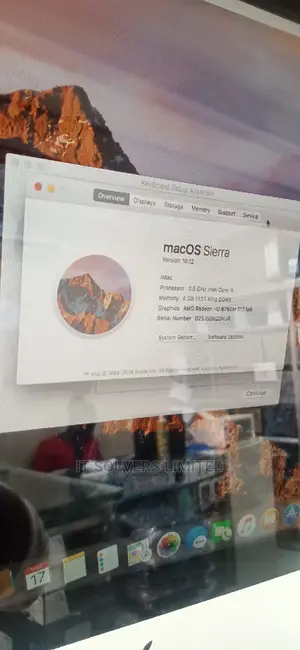 Desktop Computer Apple iMac 4GB Intel Core i5 HDD 500GB