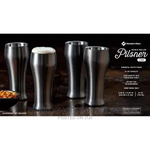 Member's Mark 4-Piece Double Walled Pilsner