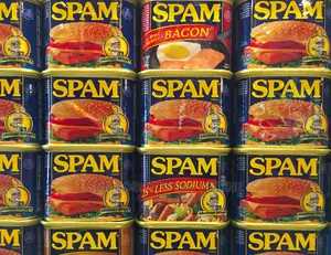 SPAM 25% Less Sodium