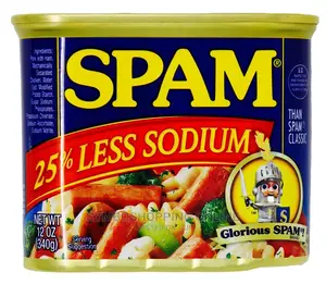 SPAM 25% Less Sodium