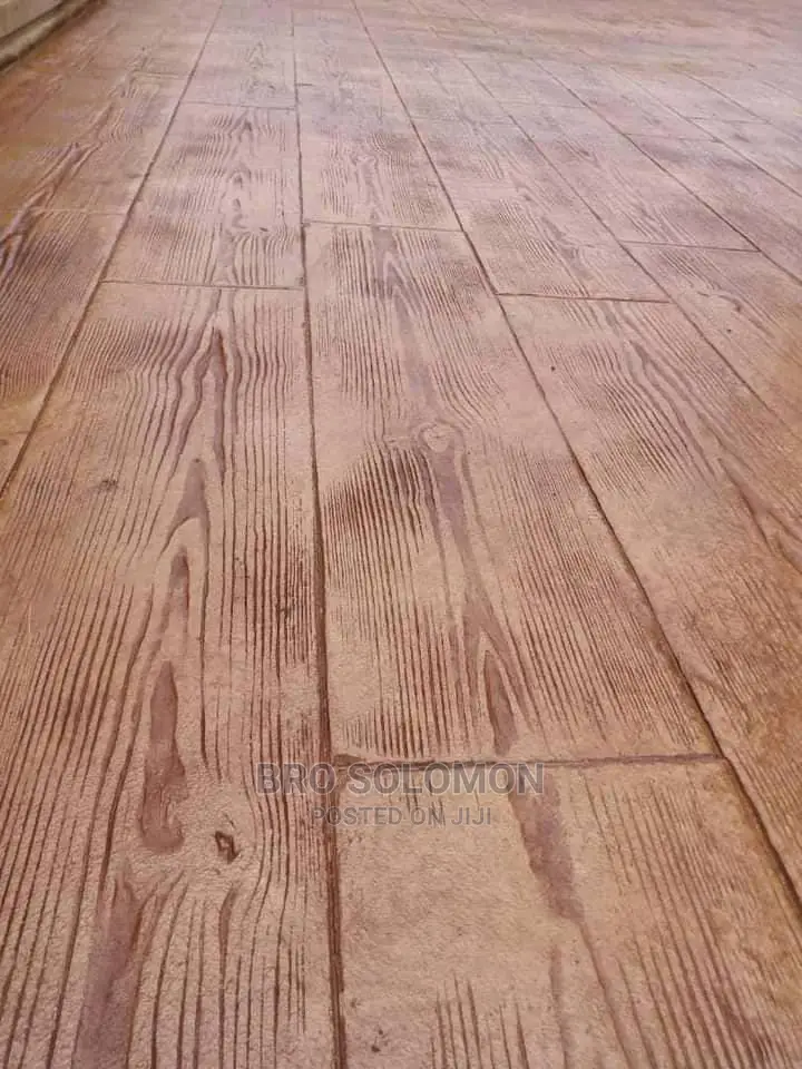 Professional Stamped Concrete Installation in Ghana | Megatek Co.
