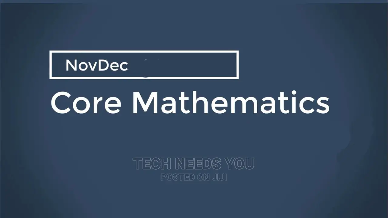 Core / Elective Mathematics Tutor