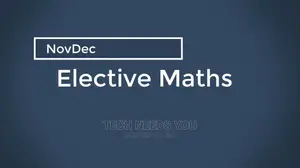 Core / Elective Mathematics Tutor