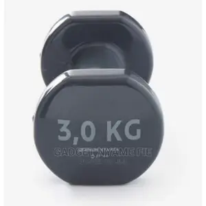 Dumbbell Pair - 3kg X 2 - Black