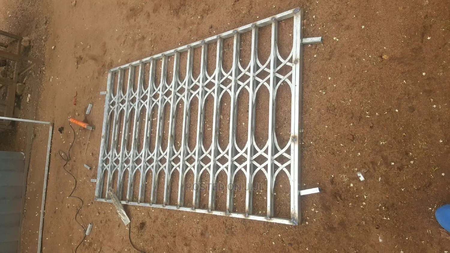 Galvanize Metal Burglaprof Bars