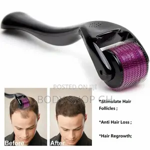 0.5mm Micro Needle Derma Roller for Receding Hairlines 
