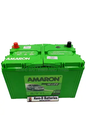 17 Plates Amaron Battery 12v90ah 105d31 - Free Delivery