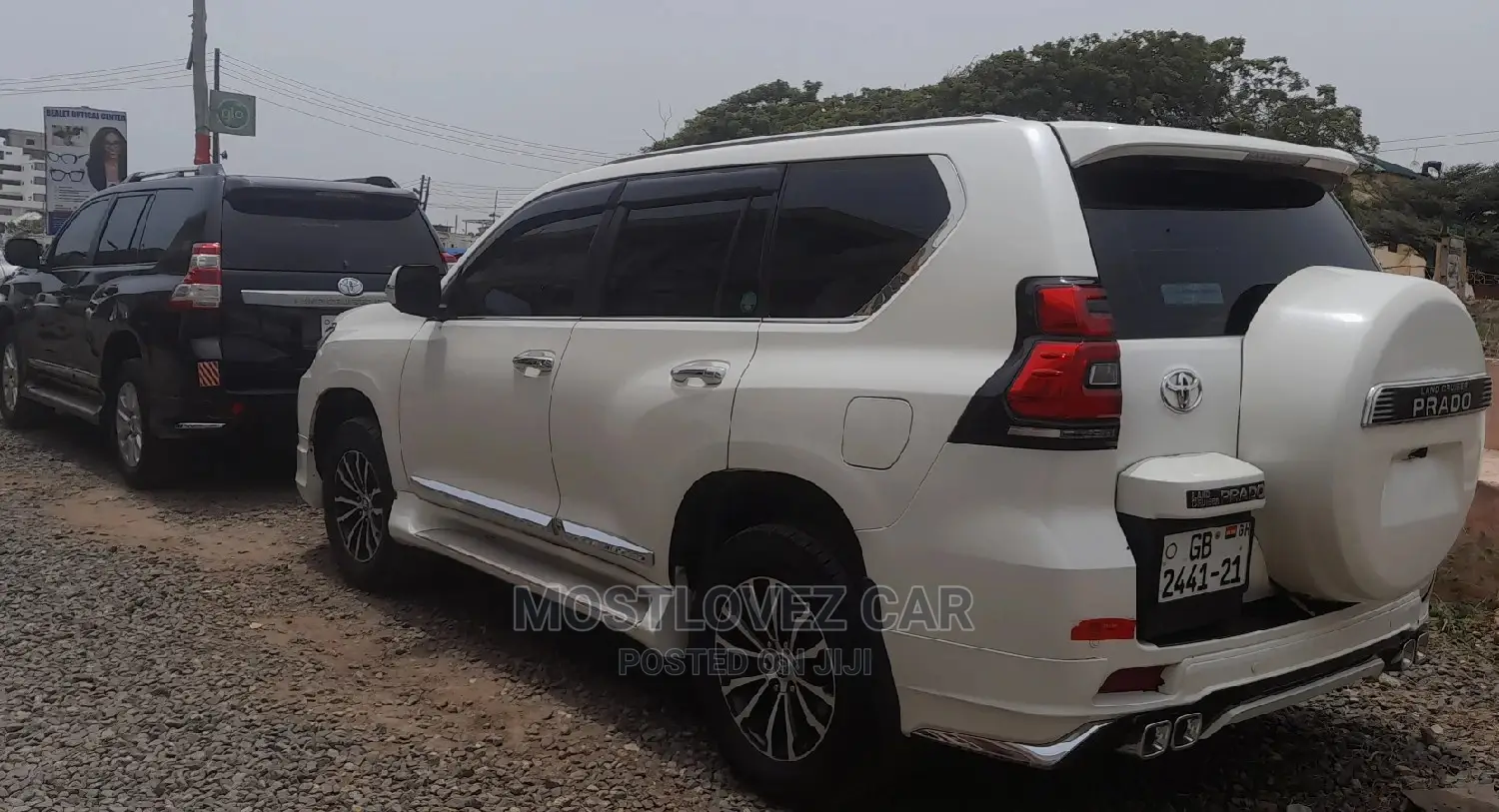 Car Rentals Cheap Prado for Rent Weddings, Holiday, Tours Gh