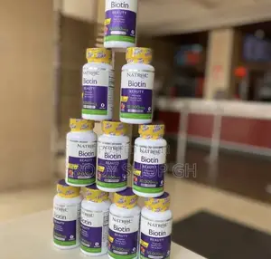 Natrol Biotin Supplements for Hair Beard Growth-10,000mcg