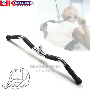 Revolving Handle Curl Press Down Bar