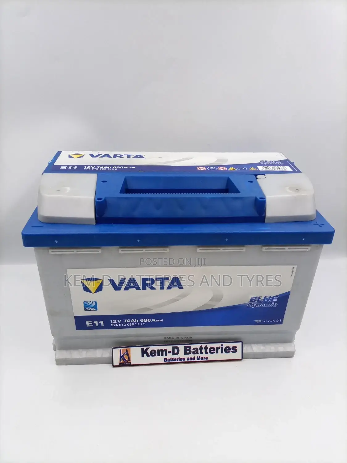 Varta Batteries From Spain 12 Volts