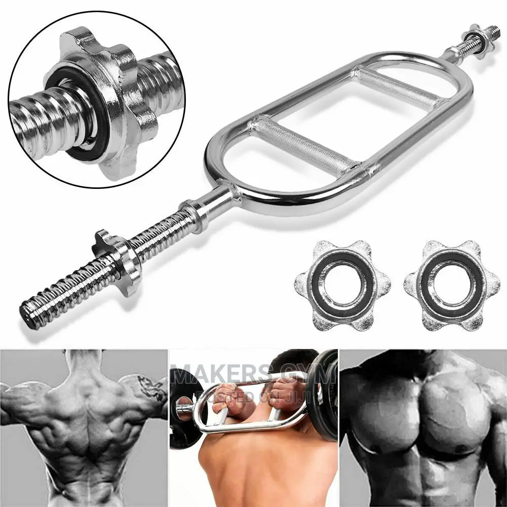 Weight Lifting Triceps Bar Spinlock