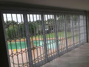 Galvanize Collasable/Folding Burglaprof Windows and Doors