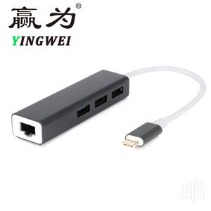 Type C USB Hub With Network Input