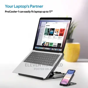 Laptop and Smartphone Riser Stand