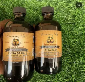 Sunny Isle Jamaican Black Castor Oil-8oz (Hair Beard)