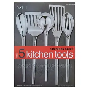 Miu Set of 5 Stainless Steel Kitchen Tools