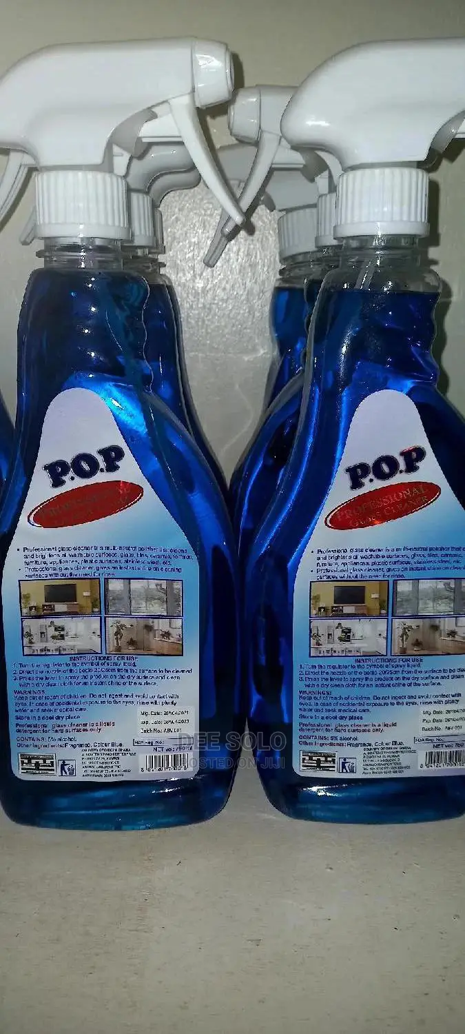 Glass Cleaner Disinfectant