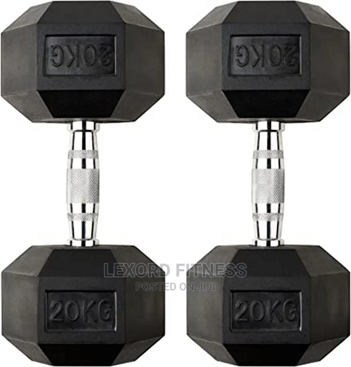 40kg Dumbbells Hex
