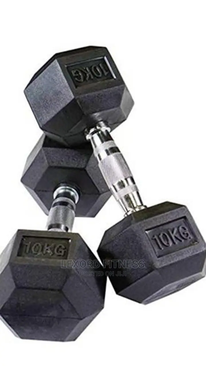 20kg Dumbbells Hex(10kg Pair)