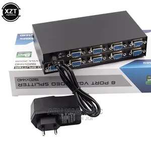 Newest 8 Port VGA Splitter 150-200mhz