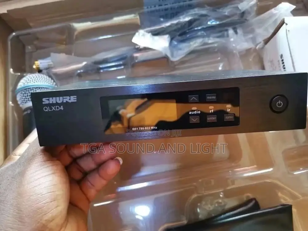 Shure Qlxd4 Digital Wireless Microphone Set