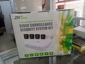 Zkteco 4 Channe Digital Video Recorder Camera Kit