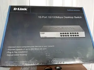 D Link Desktop Switch 16port