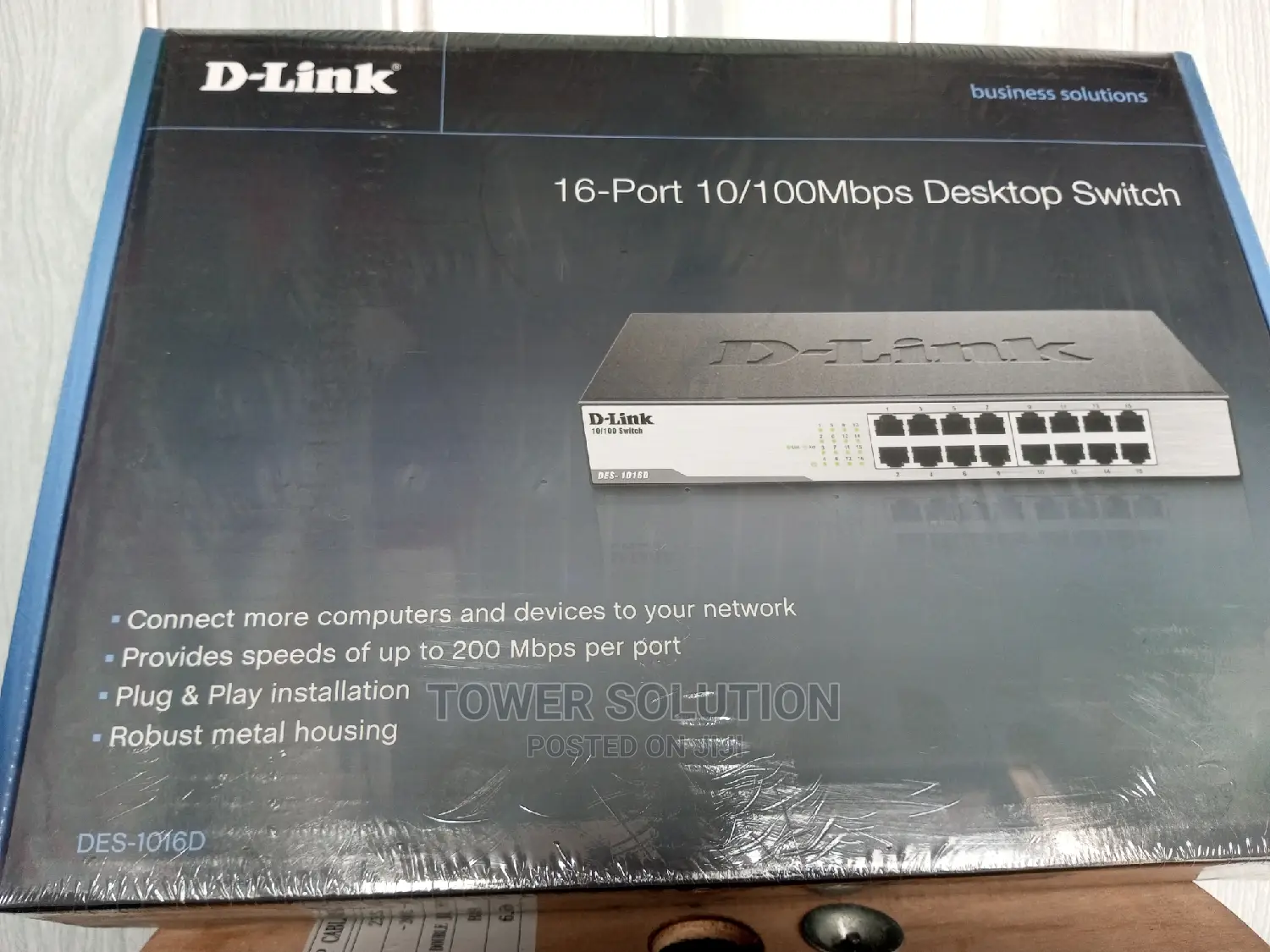 D Link Desktop Switch 16port