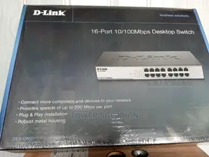 D Link Desktop Switch 16port