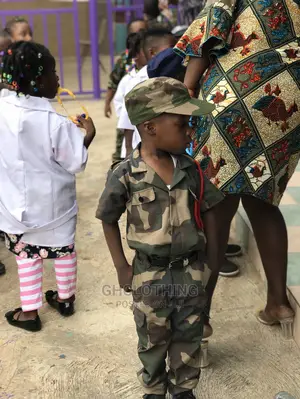 Career Costumes Original Soldiers Material for Kids