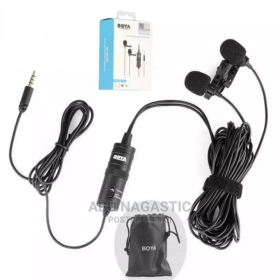 Brand New Boya BY-M1 Pro DM Double Lapel Microphone