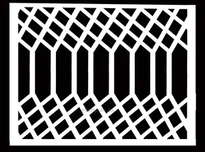 Galvanize Metal Burglaprof Bars