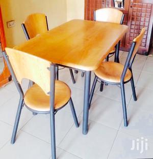 4 Sitter Dining Wooden Set