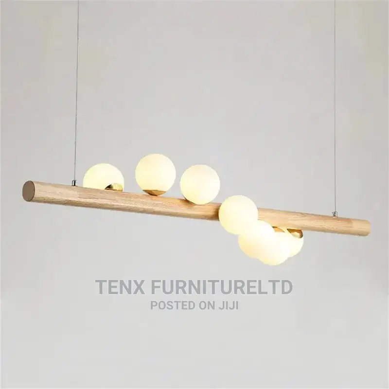 Linear Glass Globe 7-Light
