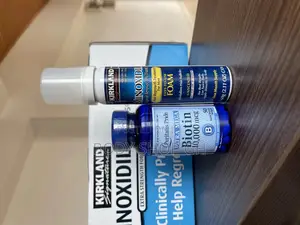 Beard Hair Growth Combo Pack (Kirkland Foam +Biotin)