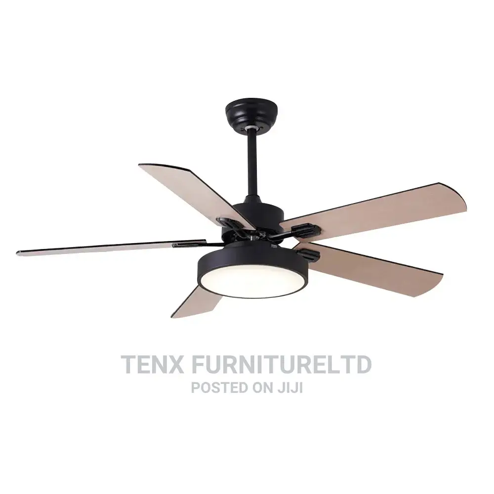 Ceiling Fan (Ultra-Thin WITH REMOTE) BLACK