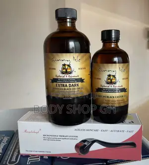 Sunny Isle Jamaican Black Castor Oil 8oz for Hair Beard