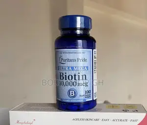 Puritans Pride Ultra Mega Biotin-10,000mcg for Beard Hair