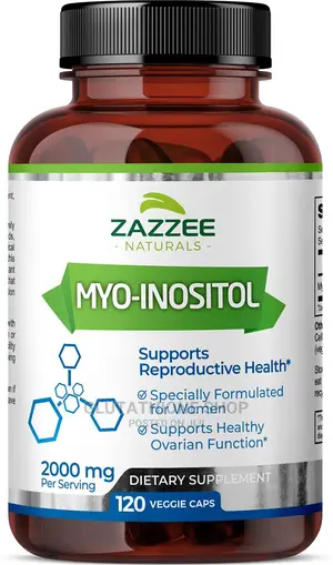 Zazzee Naturals Myo-Inositol + D-Chiro + Vitex