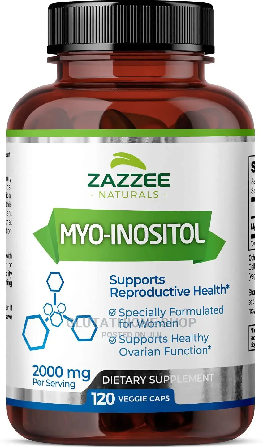 Zazzee Naturals Myo-Inositol + D-Chiro + Vitex