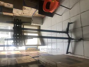 Tilt Rolling TV Cart With Shelf Max VESA 600x400mm