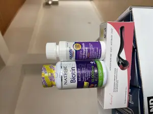 Women Hairloss Treatment Combo Pack(Equate +Roller +Biotin)
