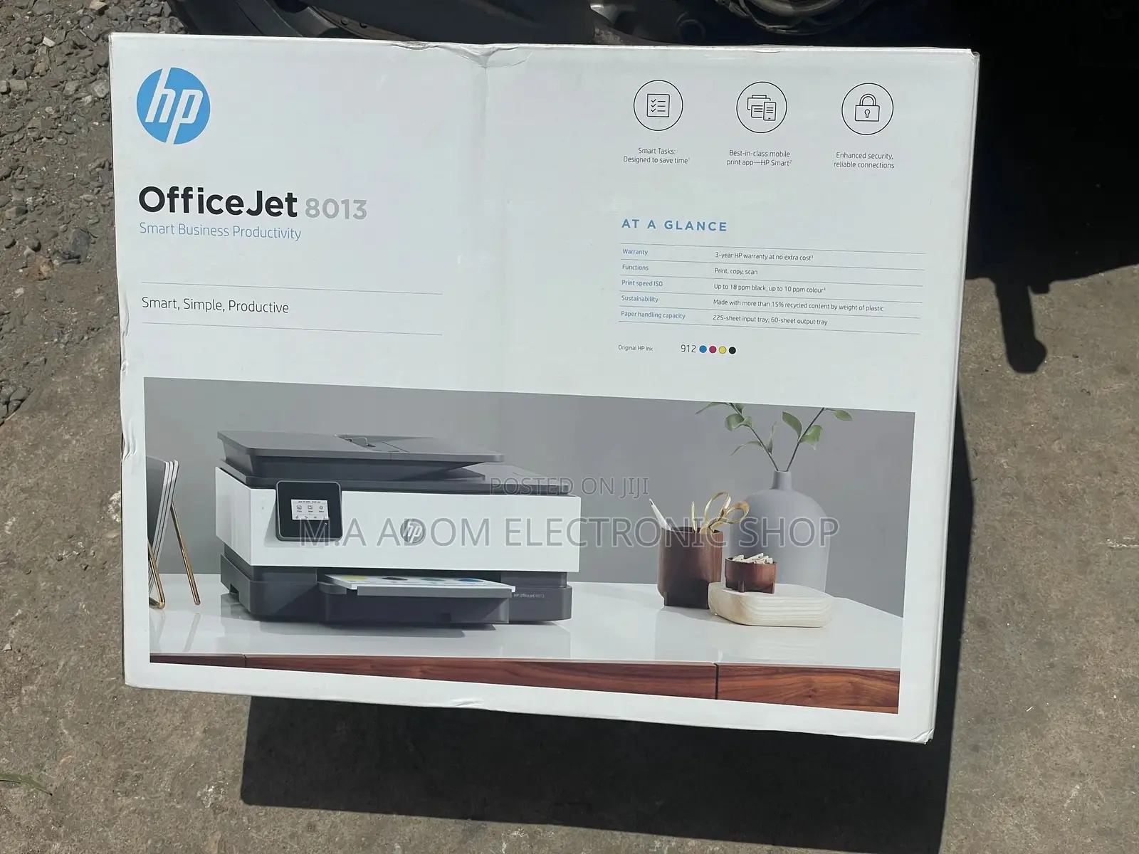 Hp Office Jet 8013 Smart Business Productivity Printer