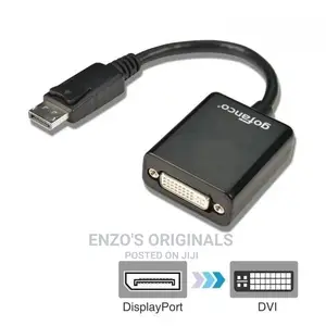 Display Port to DVI. DP to DVI Adapter Dell Branded