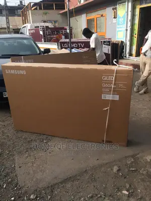 +One Remote Control~Samsung 75-Inch Q60A QLED Smart TV