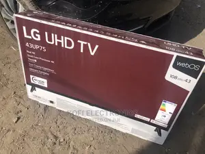 Superb LG 43UP75003 (43") Ultra HD Smart TV Wi-Fi Black