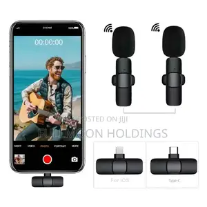 iPhone Microphone Double Wireless Lavalier 2 Person