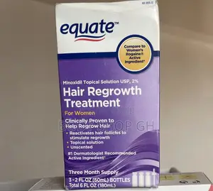 Equate Minoxidil for Women-Hairloss Edges Treatment