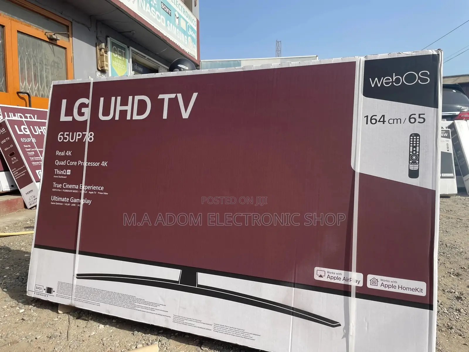 (65up78003) LG 65” UHD 4K Smart Webos Tv